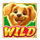 lucky dog wild symbol icon