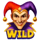lucky joker hold win wild symbol icon