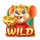 lucky mouse wild symbol icon