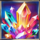 luxury blast wild symbol icon