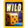 luxury jackpots wild symbol icon