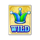 mega ace blue wild symbol icon