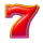mega volcano running wins seven symbol icon