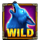 midnight pack full moon wild wolf symbol icon