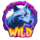 mythic wolf extreme wild symbol icon