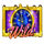 new years eve fortune wild symbol icon