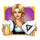 oktobeer gold dice wild symbol icon