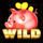 piggy bank stacked fortune wild symbol icon