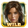 queen of treasure wild symbol icon