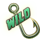 rabid randy gone fishing hook wild symbol icon