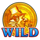 rainbow riches wild symbol icon