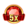 rapid gems red super jewel wild symbol icon