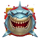 razor shark jackpots wild symbol icon