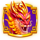 red dragon of luck wild symbol icon