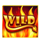 red hot catch wild symbol icon