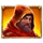 red wizard bank it up wild symbol icon