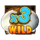 rich cluckin eggs wild 3 symbol icon