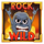 rock wild shop hold and win wild symbol icon