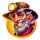 rush for diamonds hold and win wild symbol icon