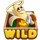 saint bananas symbol wild icon