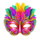 samba jackpots mask symbol icon