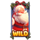 santa wild drop wild symbol icon