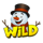 santa yetti wild snowman symbol icon