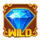 scratch the bank wild symbol icon