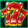 seven and gems wild symbol icon