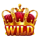 shining royal 5 wild symbol icon