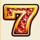 sizzling gems seven symbol icon