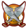 spartan warrior wild symbol icon