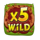 splashin pigs wild 5 symbol icon