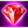 sticky diamonds flaming link wild symbol icon