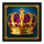 stunning crown cash mesh symbol wild icon