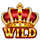 super fortune crown wild crown symbol icon