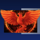super red phoenix wild symbol icon