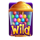 sweet rush megaways wild symbol icon