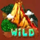 the king of dinosaurs wild symbol icon