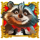 the racaroon 2 wild symbol icon