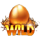 the rooster and the fox golden egg wild symbol icon