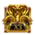 tomb of gold reimagined wild 3x symbol icon