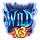 triple beasts of fortune wild 3 symbol icon