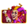 triple joker catcher pink wild symbol icon