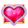 valentines heart wild symbol icon