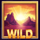 wild buffalo hold n link wild symbol icon