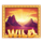 wild buffalo rapid link wild symbol icon