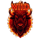 wild buffalos 7s wild symbol icon