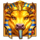wild egyptian buffalo wild symbol icon
