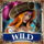 wild jane the lady pirate wild symbol icon
